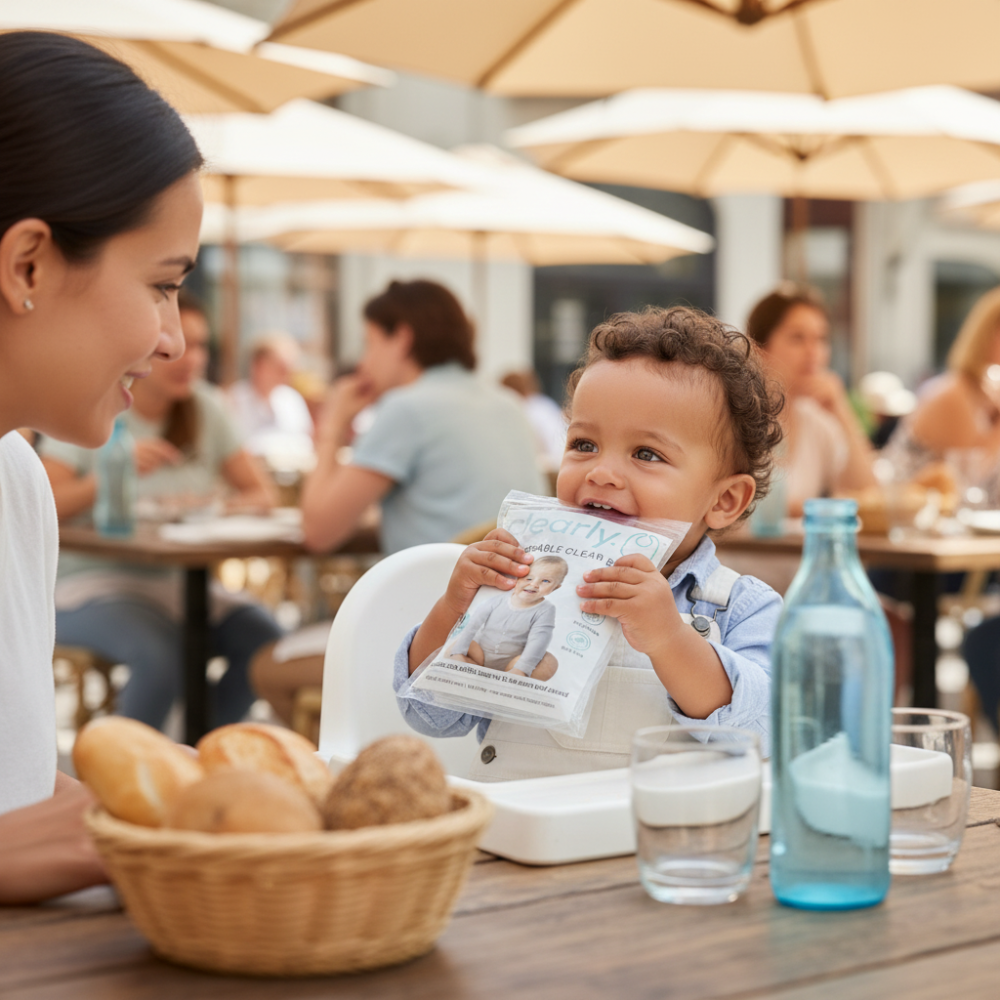 Dining Out With Toddlers Without Ruining the Outfit