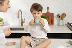 Clearly. Disposable Clear Bibs for Toddlers